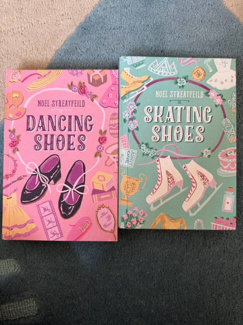 Noel Streatfeild Dancing Shoes & Skating Shoes Set